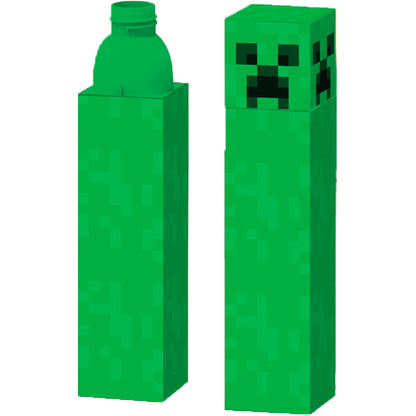 cantimplora botella Creeper de Minecraft  650ml