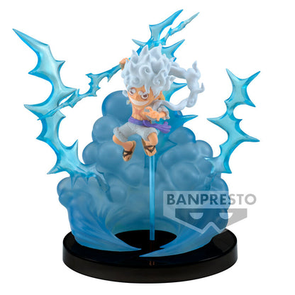 Figura Luffy Gear 5 WCF One Piece 13cm - Nika Sol Colección Oficial Banpresto