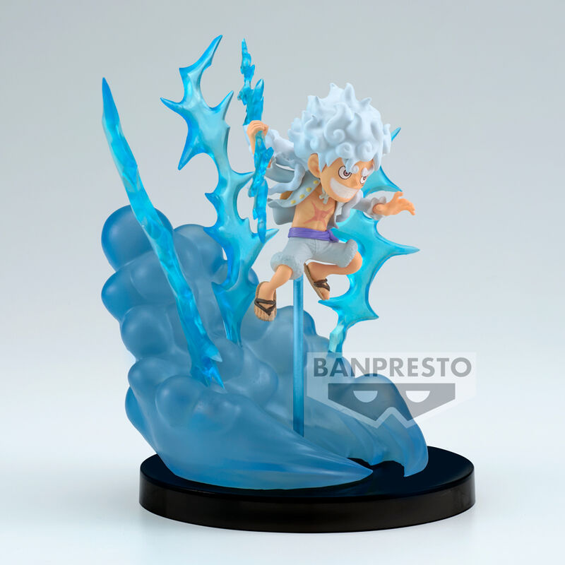Figura Luffy Gear 5 WCF One Piece 13cm - Nika Sol Colección Oficial Banpresto