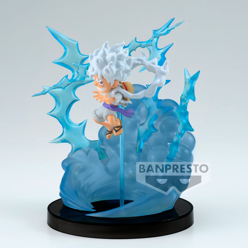 Figura Luffy Gear 5 WCF One Piece 13cm - Nika Sol Colección Oficial Banpresto