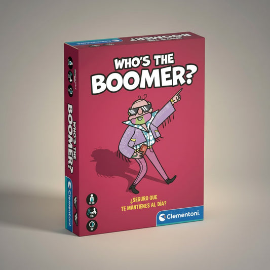 Juego de cartas Who’s The Boomer – Party game divertido español