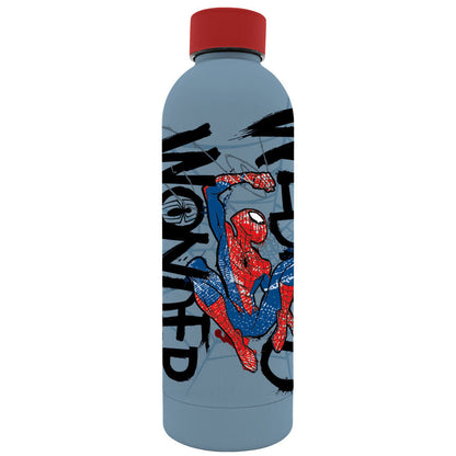 Botella Spiderman Marvel Aluminio 500ml – Botella Infantil Oficial