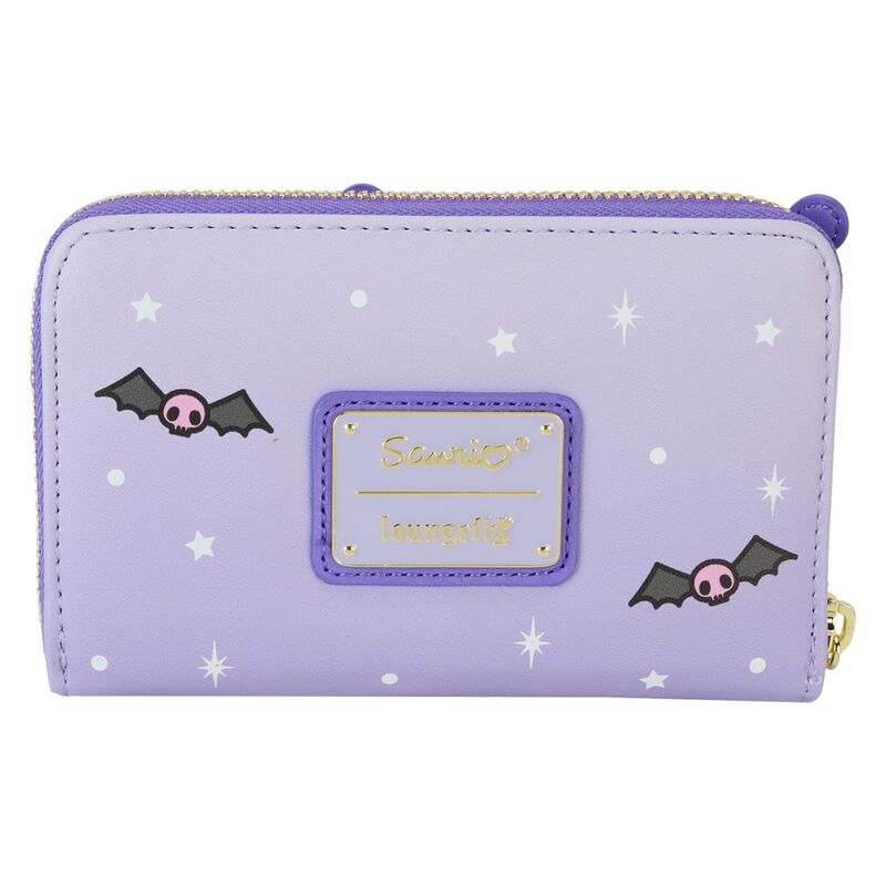 Cartera Pumpkin Kuromi Sanrio Loungefly. Merchandising tamaño 15x10cm