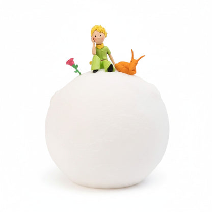 Lámpara 3D El Principito Luna – Luz LED Decorativa Oficial USB