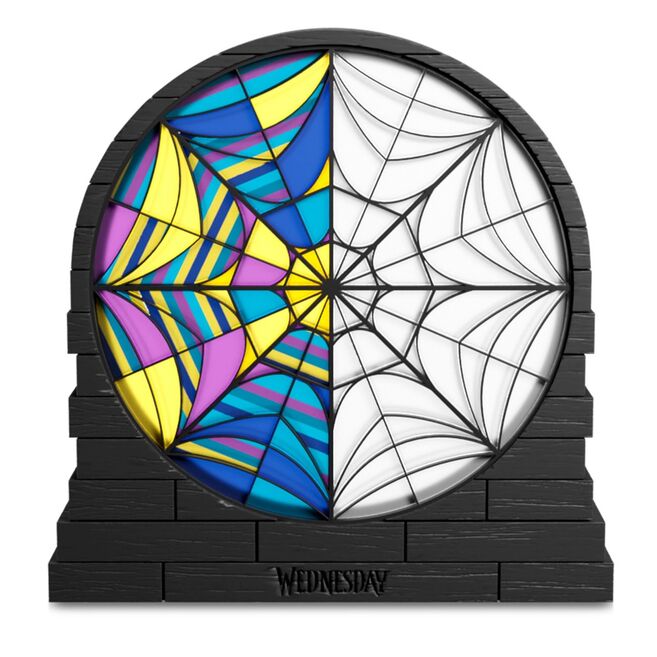 Lámpara Ophelia Hall Window Wednesday Netflix 17 cm | Decoración Oficial