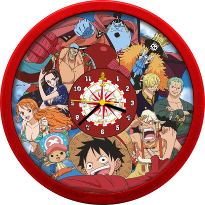 Reloj de Pared One Piece – 24,5 cm  Kids Licensing  Decoración Anime