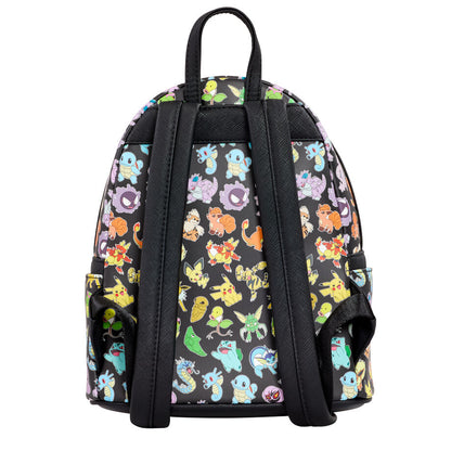 Mochila Pokémon Loungefly 26cm - Mini Backpack Oficial Colección Premium