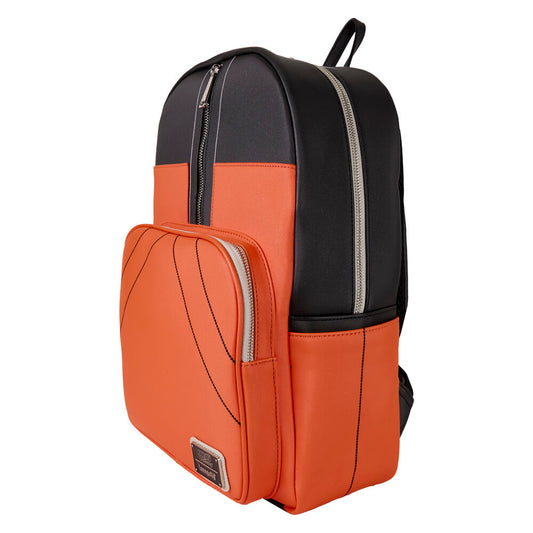Mochila Naruto Shippuden Loungefly piel vegana 45cm Grande Anime Oficial - Uzumaki Cosplay Ninja Hokage