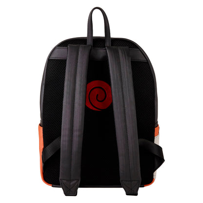 Mochila Naruto Shippuden Loungefly piel vegana 45cm Grande Anime Oficial - Uzumaki Cosplay Ninja Hokage