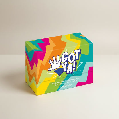 Juego de mesa Got Ya! – Adivina y atrapa la respuesta | Party Game divertido