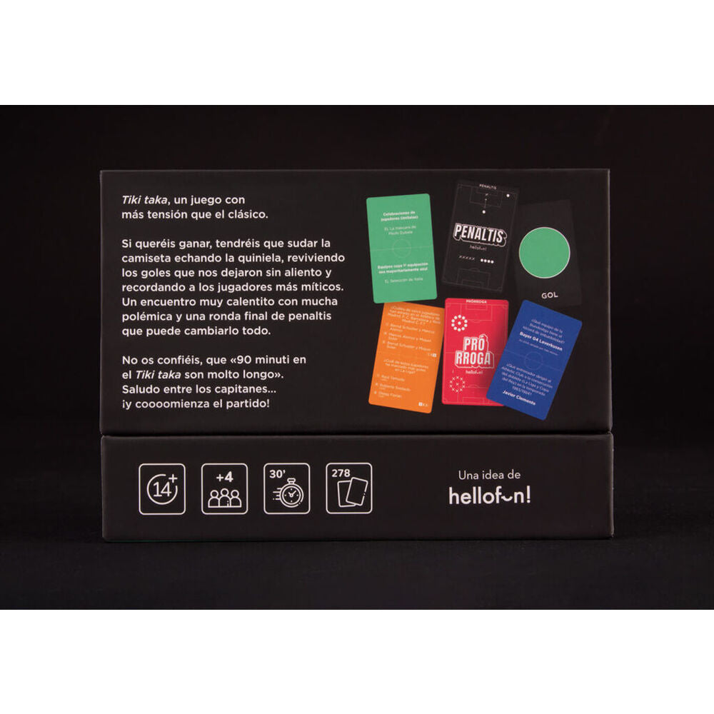 Tiki Taka Juego de Cartas de Fútbol Español – El Juego Definitivo para Futboleros