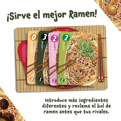 Juego de Mesa Ramen! Ramen! – SD Games  Español  1–4 Jugadores  +8 Años