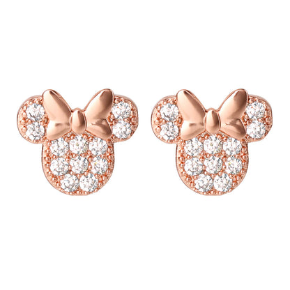Pendientes Minnie Mouse Disney Oficiales - Dulzura Mágica Original | Elegancia Atemporal