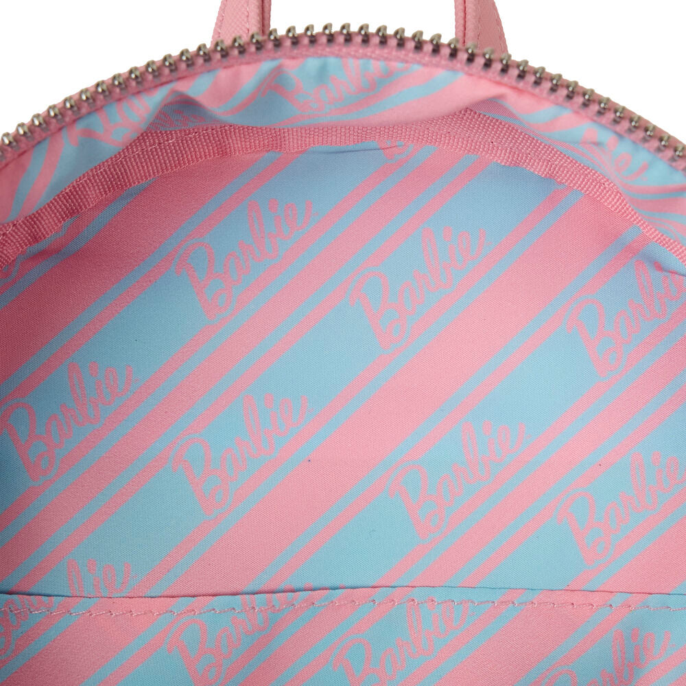 Mochila Barbie Loungefly 26cm Piel Sintética - Original  Mujer Retro Vintage Oficial