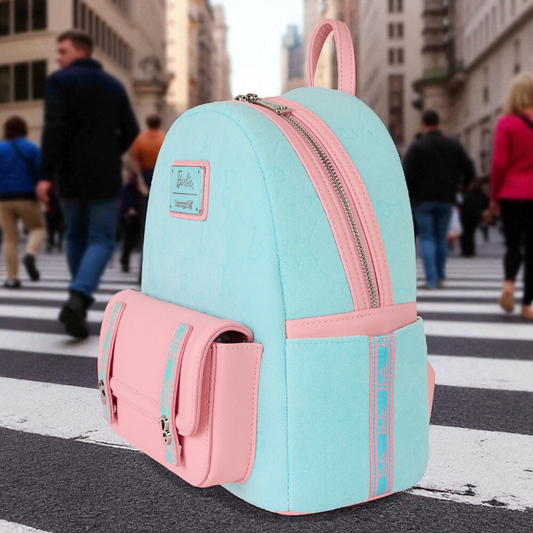 Mochila Barbie Loungefly 26cm Piel Sintética - Original  Mujer Retro Vintage Oficial
