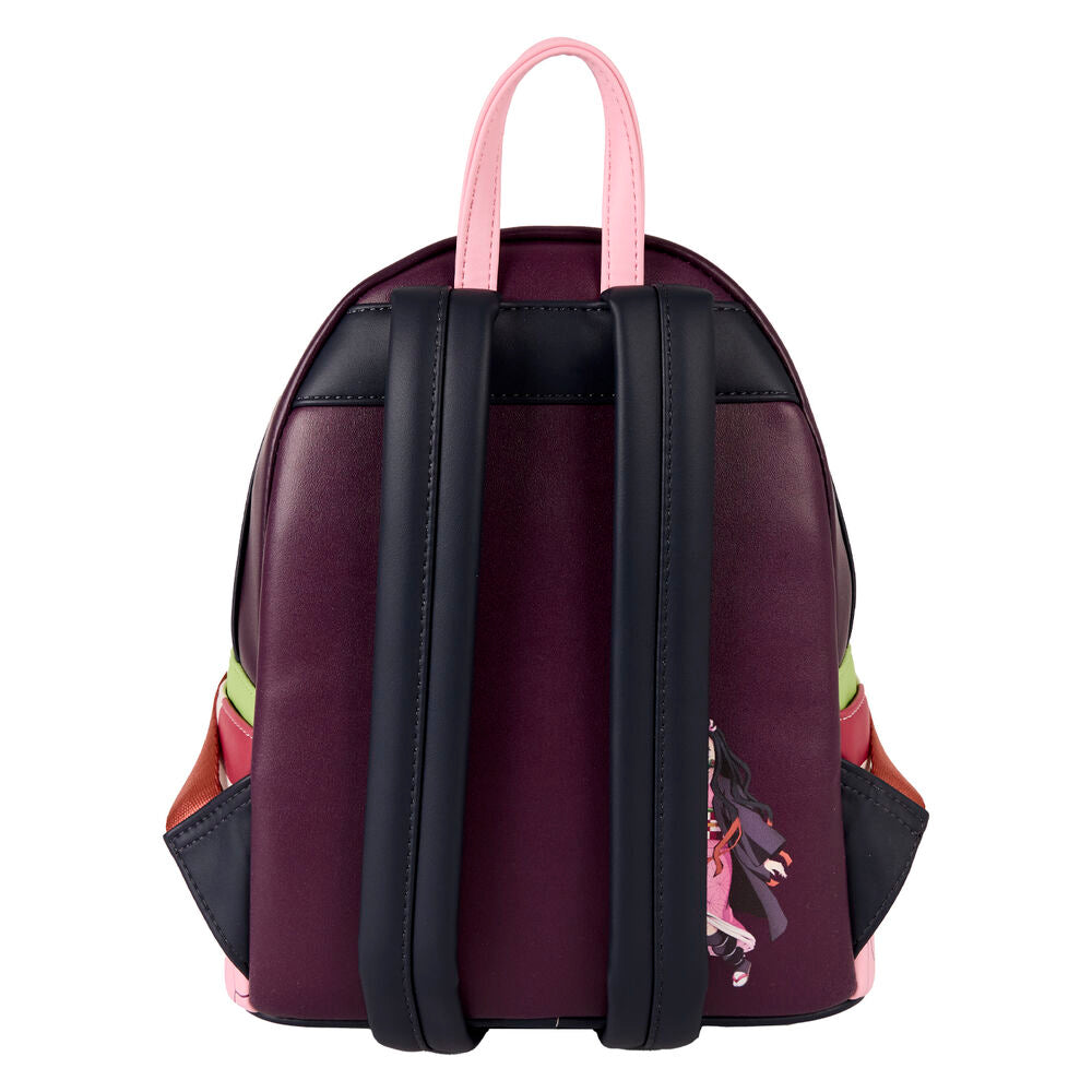 Mochila Nezuko Demon Slayer Loungefly 26cm Kimetsu no Yaiba Anime Oficial - Kamado Cosplay