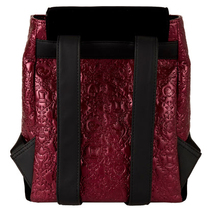 Mochila Villanas Disney Loungefly 26cm Tamaño: 22,86x11,43x26,67cm.