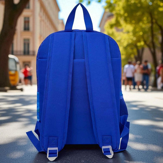 Mochila Superman DC Comics 40cm Adaptable | Poliéster Escolar Infantil | Ergonómica 2 Compartimentos