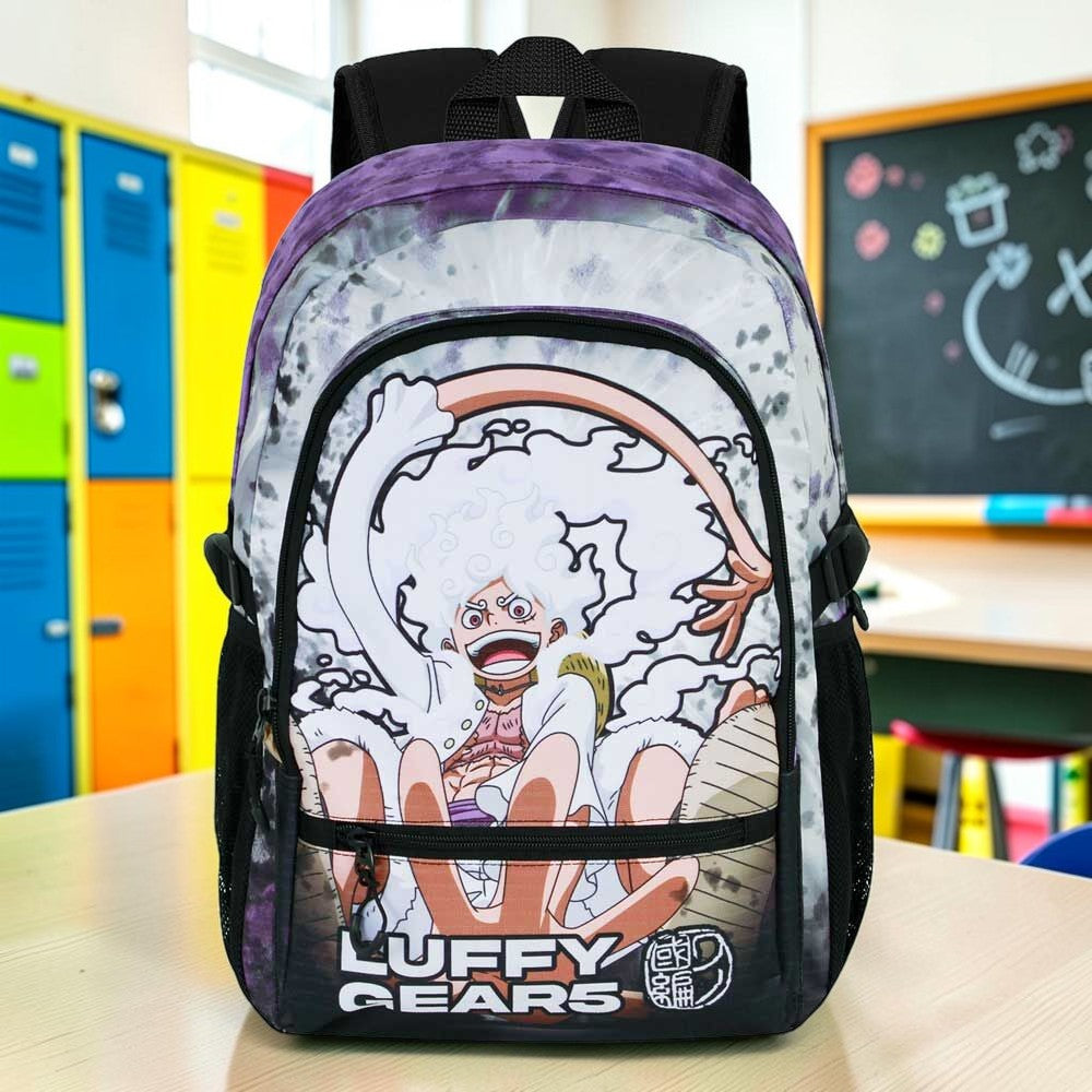 Mochila Luffy Gear 5 One Piece 44cm Adaptable – Portátil y Trolley Oficial