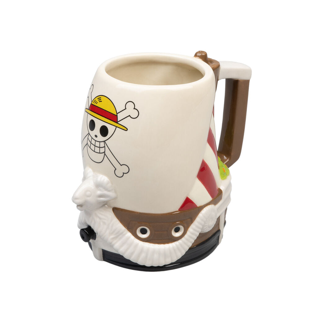 Jarra Going Merry One Piece 750ml – Taza 3D Oficial Pintada a Mano