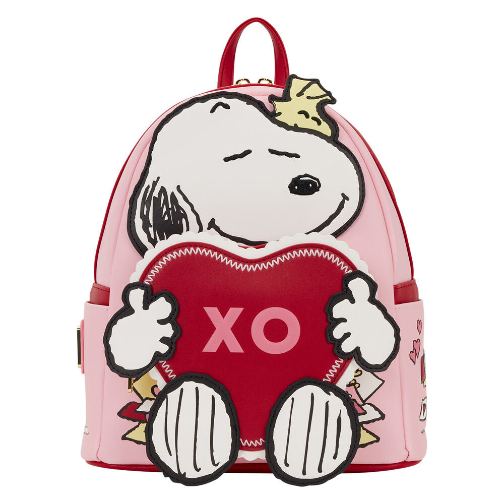 Mochila Mini Loungefly Snoopy XO San Valentín – Peanuts Oficial (27 cm)