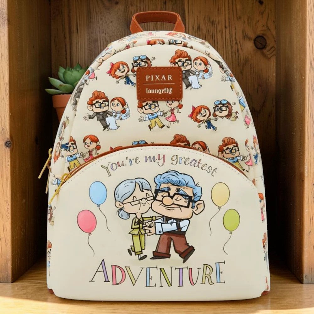 Mochila Up Greatest Adventure Disney Pixar Loungefly 26cm – Carl y Ellie