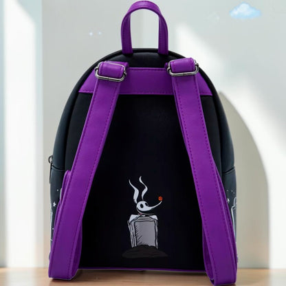 Mochila Zero Moon Doodle Disney Loungefly 26cm – Pesadilla Antes de Navidad