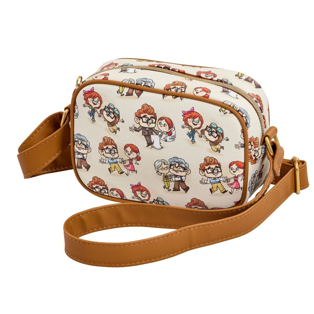 Bolso Bandolera Ellie y Carl Up Disney Loungefly – Beige