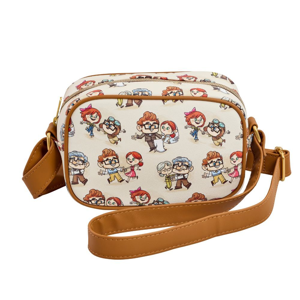 Bolso Bandolera Ellie y Carl Up Disney Loungefly – Beige