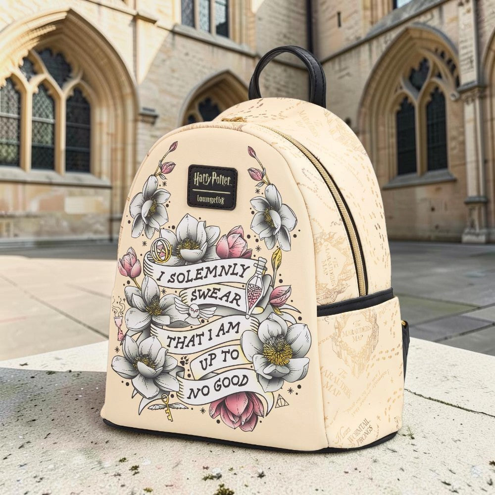 Mochila Harry Potter Tattoo Art Loungefly 26 cm