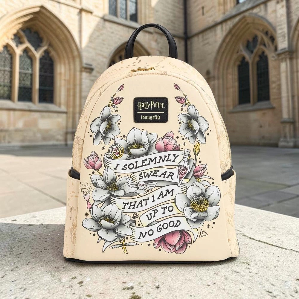 Mochila Harry Potter Tattoo Art Loungefly 26 cm