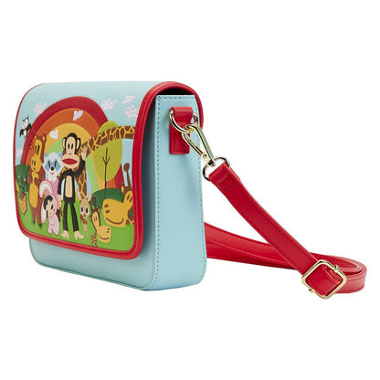 Loungefly Paul Frank Rainbow Group Bolso cruzado alta calidad