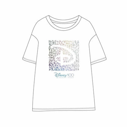 Camiseta mujer logo Disney 100 aniversario