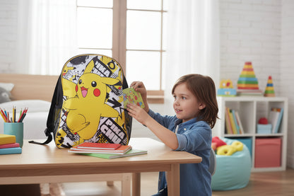 Pikachu Pokemon Pika backpack 40cm - for girls and boys, perfect gift