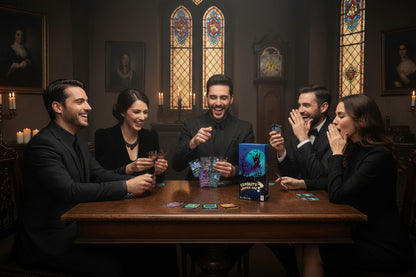Juego de Cartas Social de Misterio y Deducción | 2-6 Jugadores | En Español
