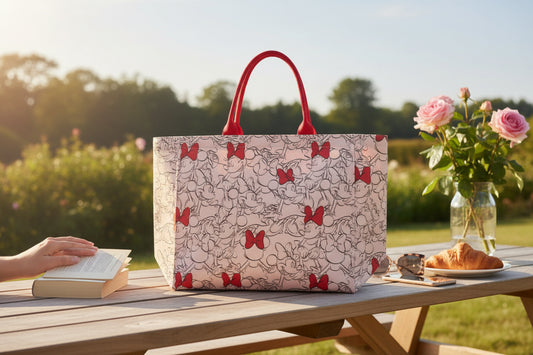 Bolso mujer Minnie Disney 48cm 100% Algodón ideal para mujer y regalo