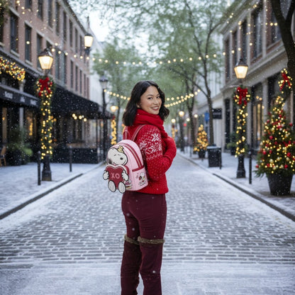 Mochila Mini Loungefly Snoopy XO San Valentín – Peanuts Oficial (27 cm)