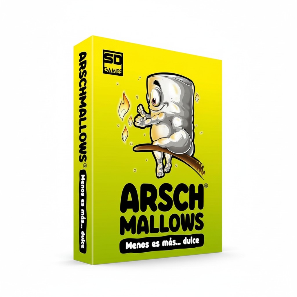 Arschmallows – Juego de Cartas Divertido en Español | De 2 a 6 Jugadores (+9 años)