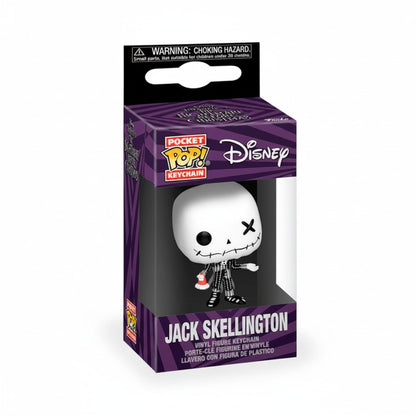Pack Llavero Funko Pocket Pop Jack & Sally  Pesadilla Antes de Navidad Funko Oficial