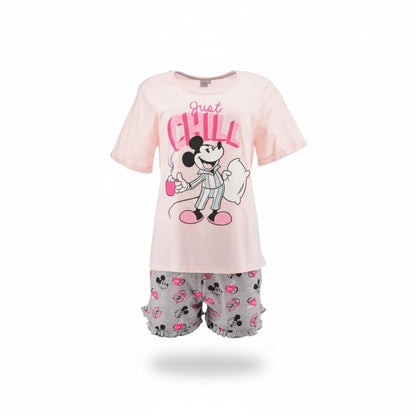 Pijama Mickey Mouse rosa 100% cotó