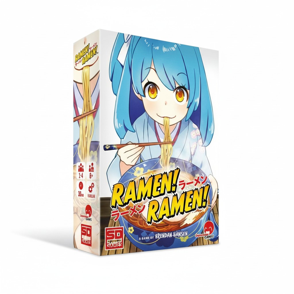 Juego de Mesa Ramen! Ramen! – SD Games  Español  1–4 Jugadores  +8 Años