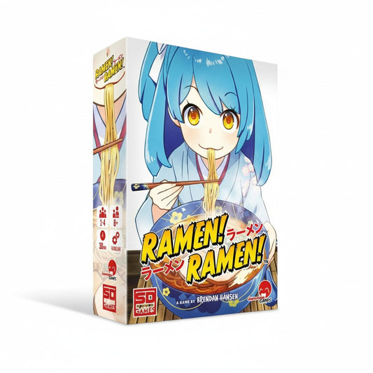 Juego de Mesa Ramen! Ramen! – SD Games  Español  1–4 Jugadores  +8 Años
