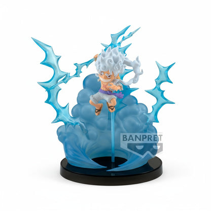 Figura Luffy Gear 5 WCF One Piece 13cm - Nika Sol Colección Oficial Banpresto