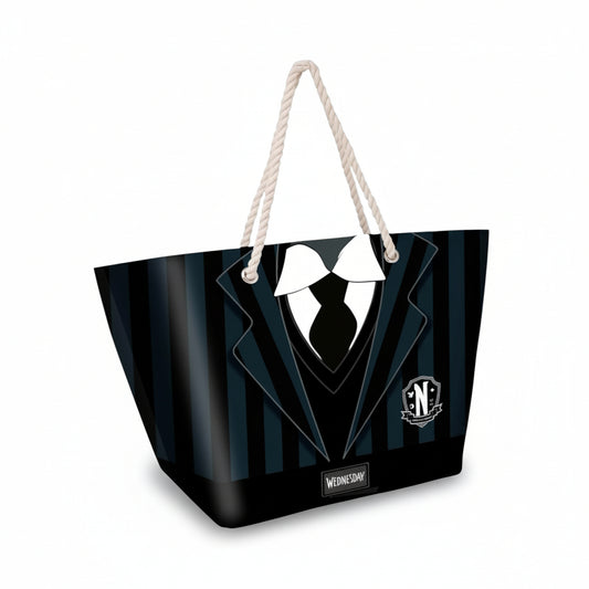 Bolsa Playa  mujer Uniforme Miercoles 37x52x17cm ideal para mujer y regalo