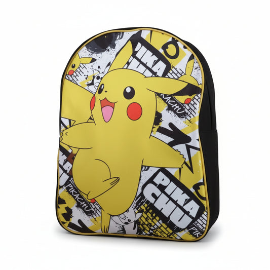 Mochila Pikachu Pokemon Pika 40cm - para niña y niño ,regalo perfecto