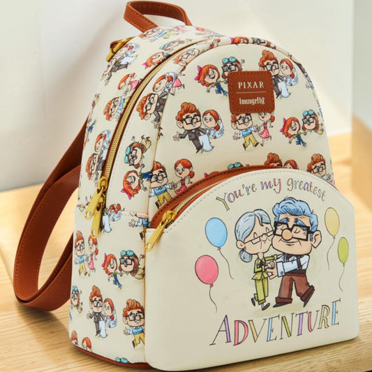 Mochila Up Greatest Adventure Disney Pixar Loungefly 26cm – Carl y Ellie