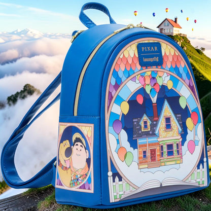 Mochila Up Disney Pixar Loungefly Stained Glass 26 cm – Casa y Globos