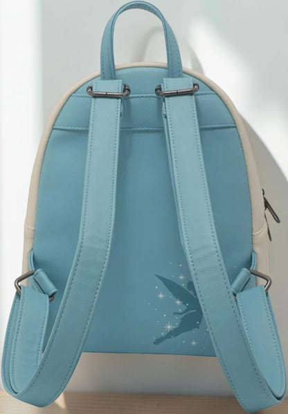 Mochila Tinker Deboss Campanilla Disney Loungefly 26cm – Mini Backpack Oficial