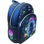 Mochila Loungefly Alicia en el País de las Maravillas Disney Floral Glow 26cm