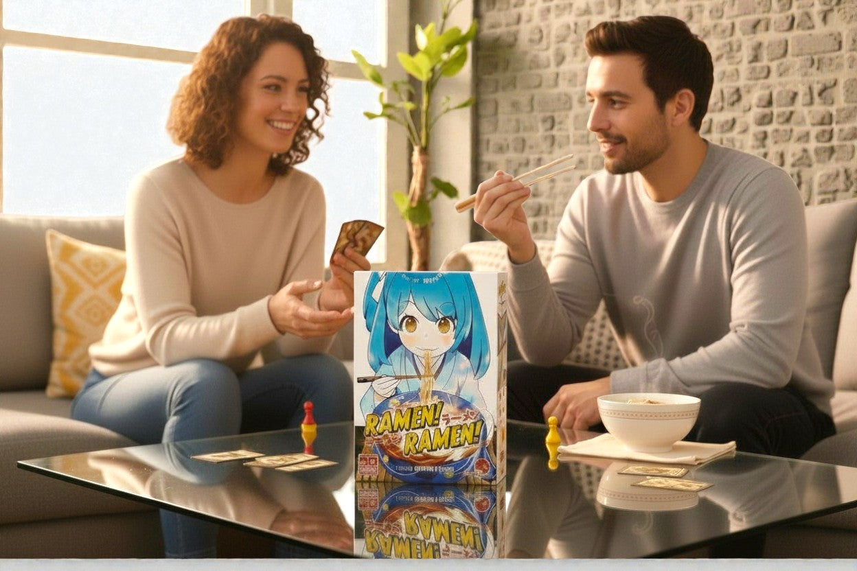 Juego de Mesa Ramen! Ramen! – SD Games  Español  1–4 Jugadores  +8 Años
